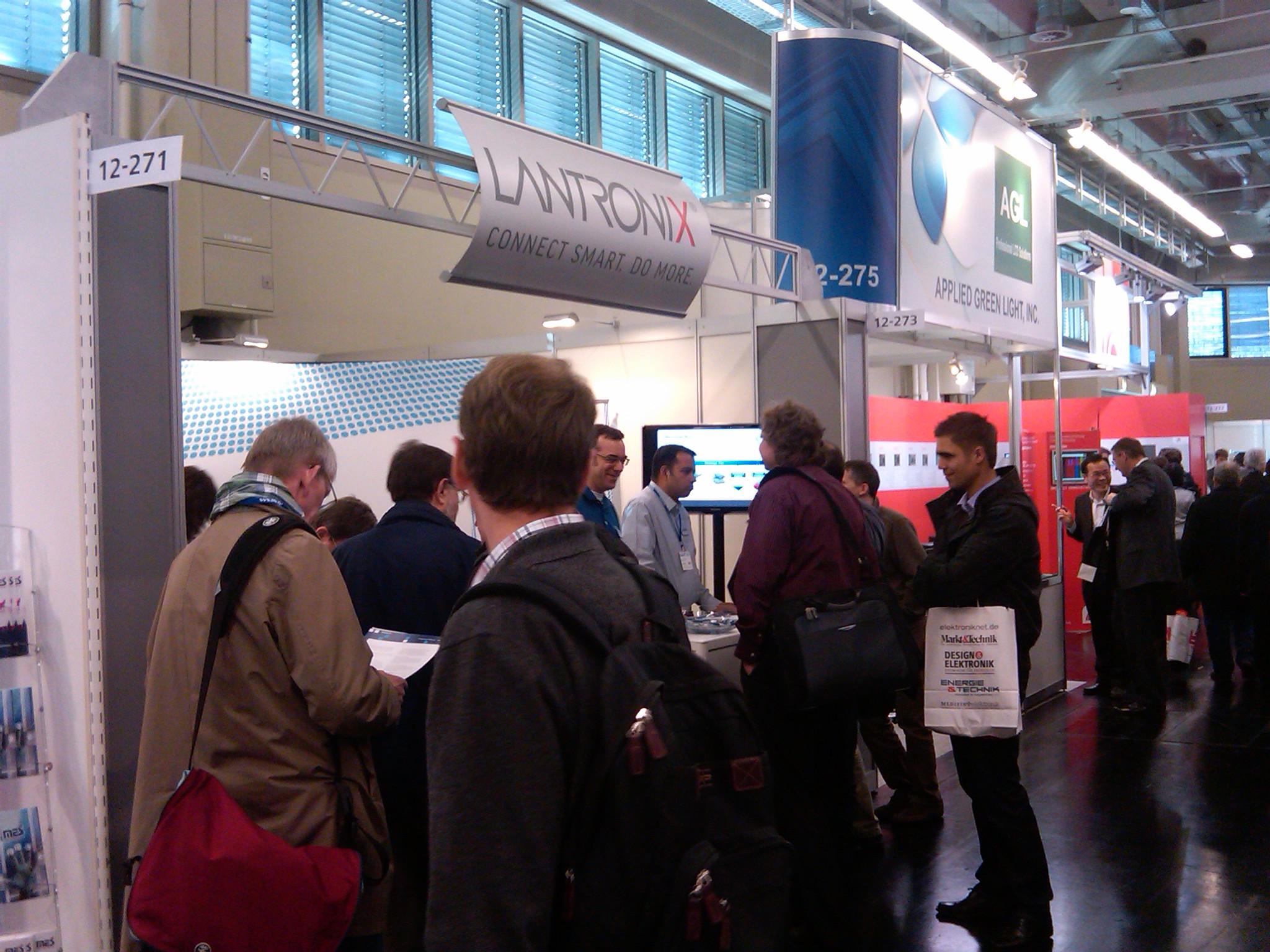 EmbeddedWorld 2011 - Student Day at LTRX booth EmbeddedWorld 2011 - Student Day at LTRX booth